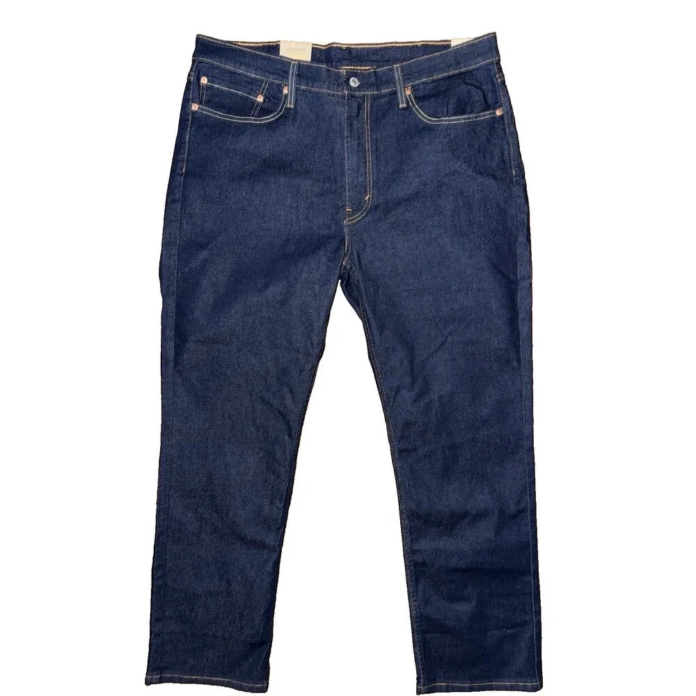 NWT Levi's 514 Straight Leg Mens 38x30 Blue Denim Jeans